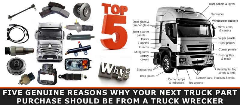 Truck Part Purchase Should Be From a Truck Wrecker